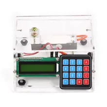 DIY Kit Электронные Детские весы 10 кг 1 г Датчики давления цена Весы usb электронные часы прозрачная оболочка