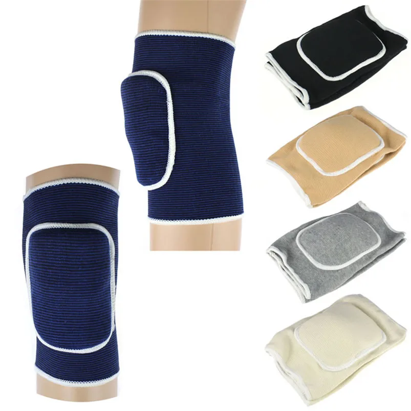 A Pair Knee Brace Protector Tendon Gym Knee Knee Brace for Training Outdoor Sport Multicolor Sports Safety #4S18 (1)