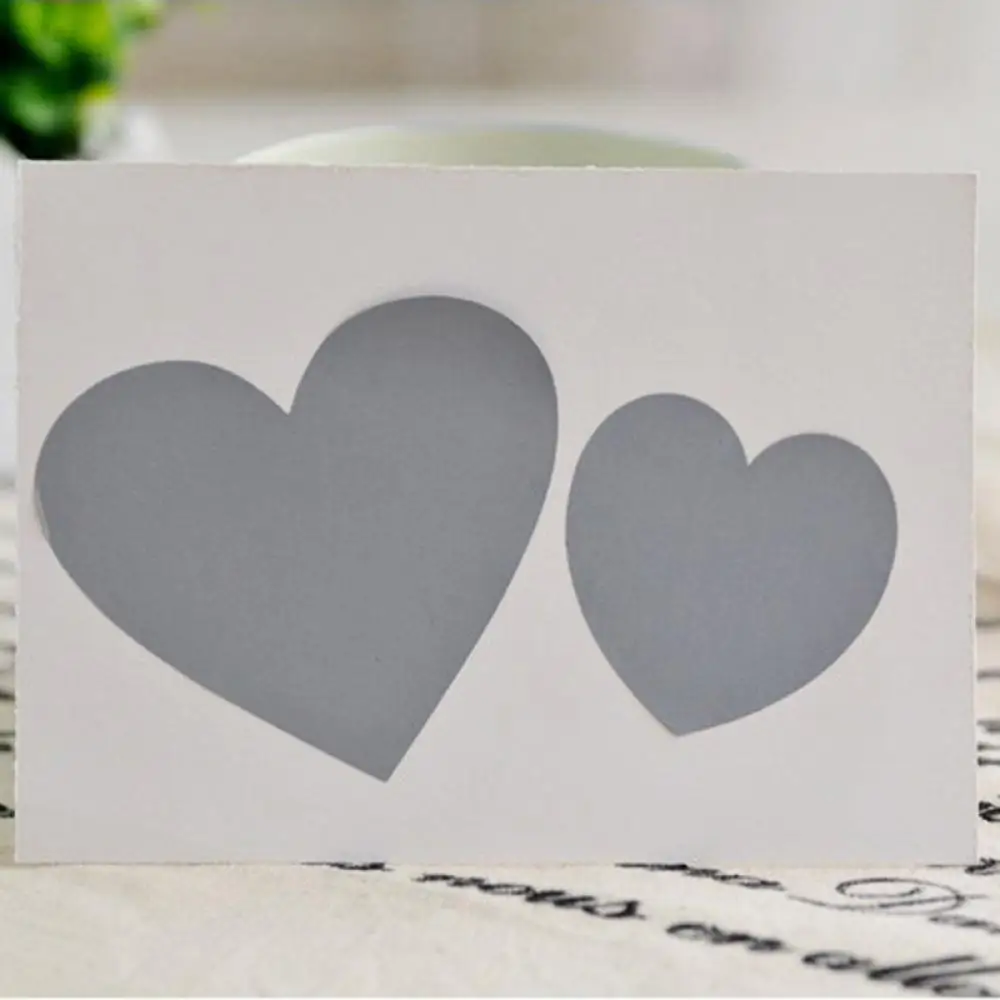 

lJESJELIU Cool 2 pcs Scratch Off Sticker Secret Message Stickers Funny Lovely Gift Love