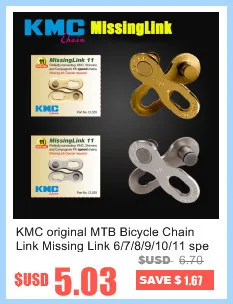 Perfect KMC 9 Speed X9L  Bicycle Chain MTB/Road Super Light Hollow Mountain Bike Single Chain 116 Links Gold Silver Box-packed 0
