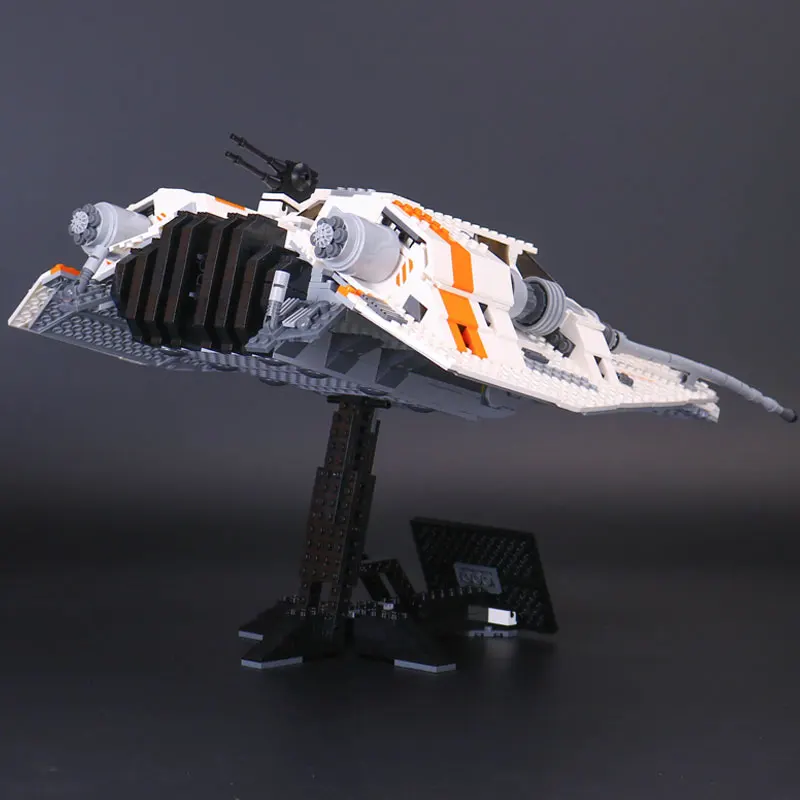 

Dhl Free Lepin 05084 1457Pcs the Snowspeeder Set Self-Lock Building Blocks Bricks Educational Boy Toys Model Gifts