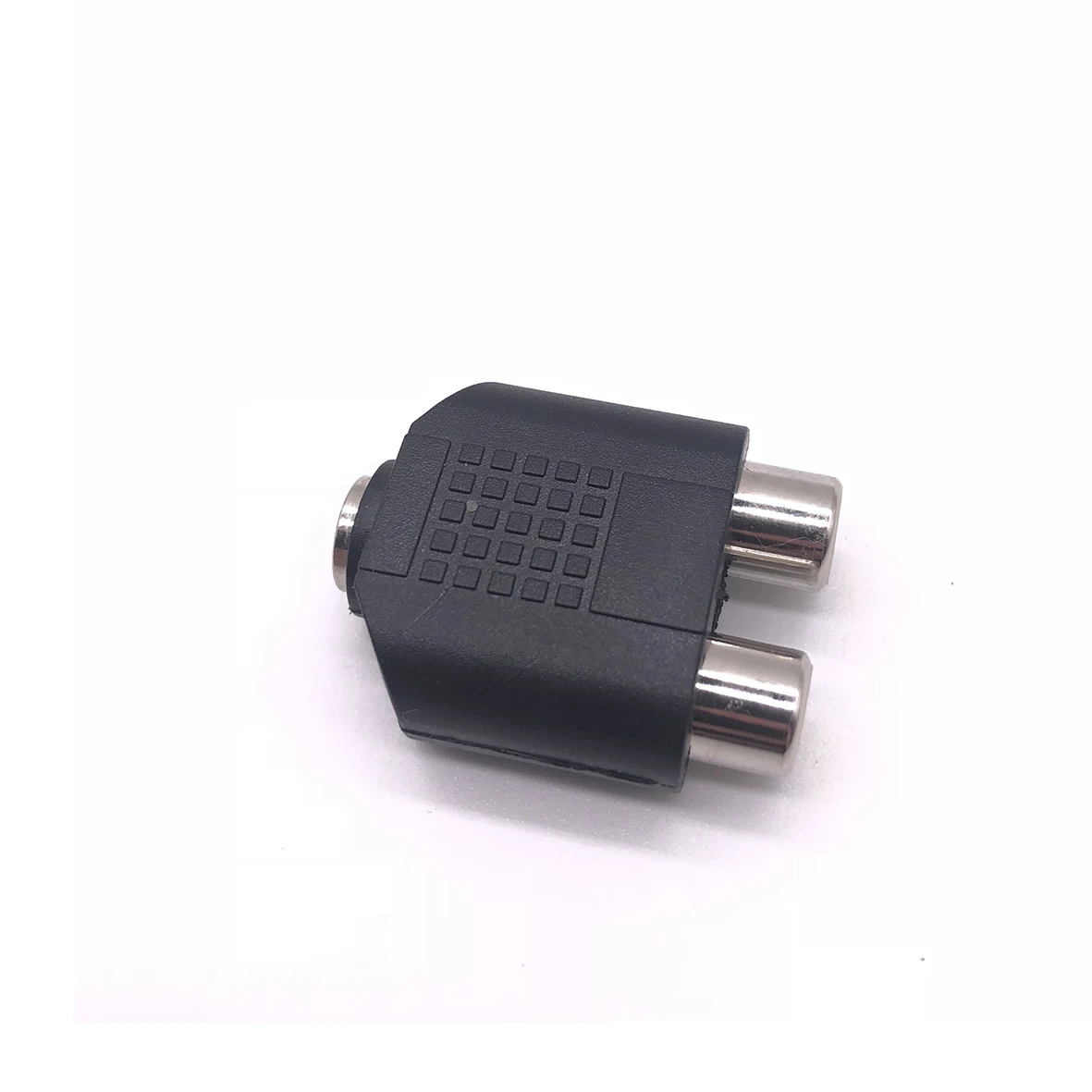 3 5 мм AUX Female to 2 RCA 1 AV Lotus Аудио адаптер разъём сплиттер коннектор для MP3 PC Laptop Speaker| |