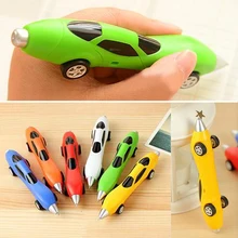 10 шт./лот, цвета, новинка, Классические машинки, шариковые ручки, детская игрушка, подарки для встречи, канцелярские товары,, материал Escolar