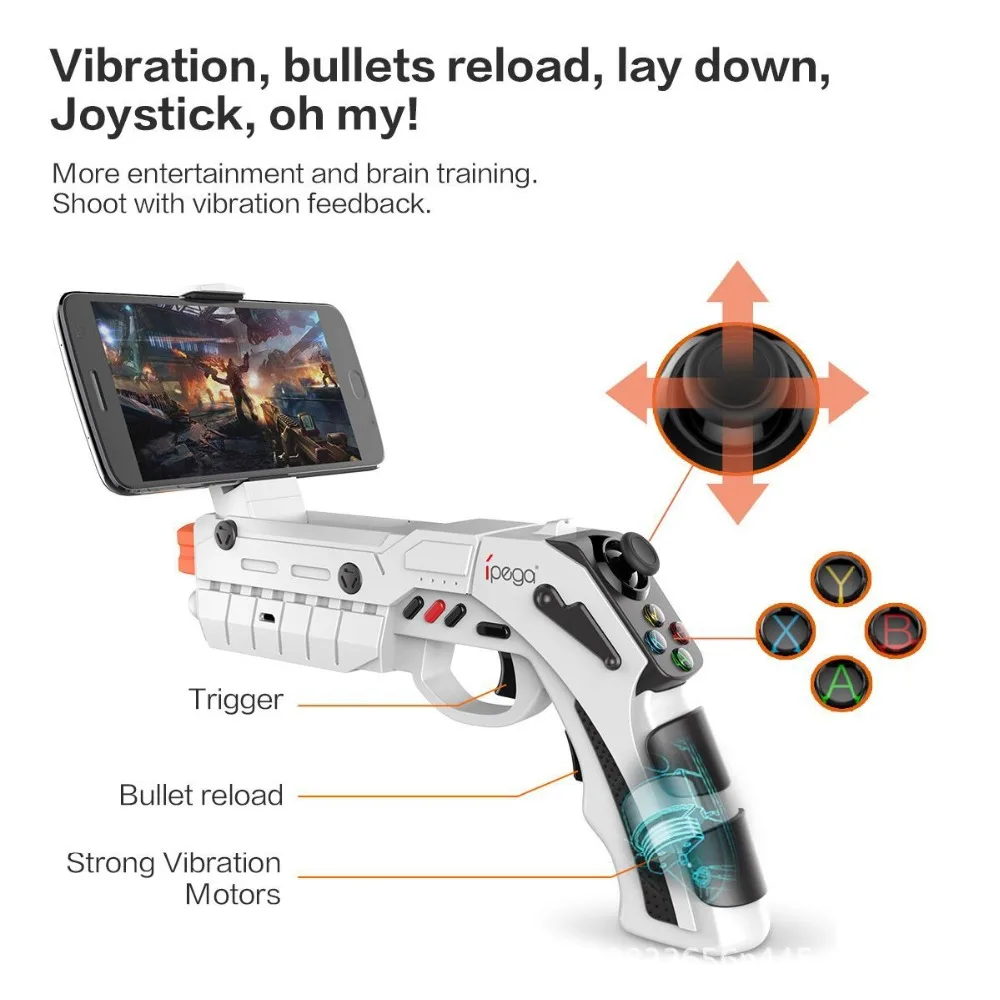 

Bluetooth Controle Para Celular Arma Gun Controller AR Mobile Gaming For Xiaomi Smart Phone Controller for Android Phone