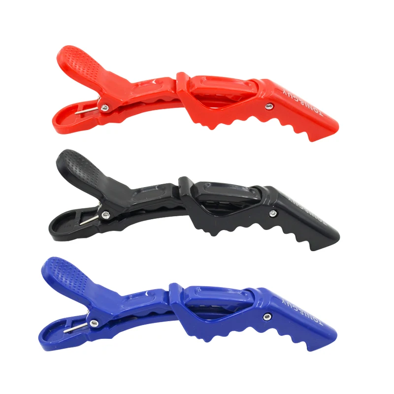 6pcs Alligator Hair Clip Crocodile Clips Styling Tools Salon Color