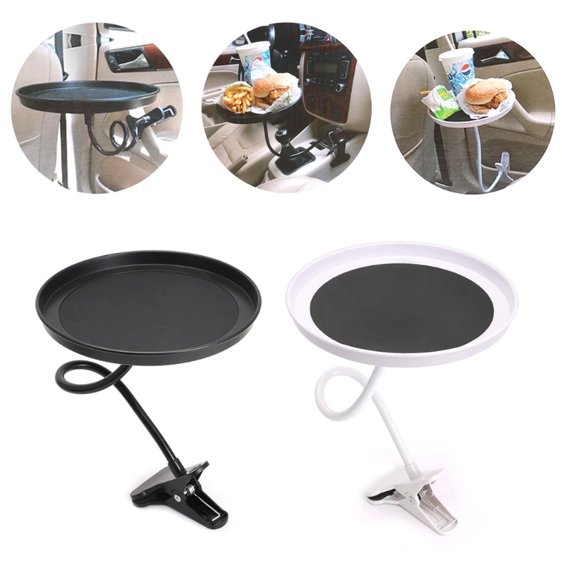

High Quality Travel Food Drink Cup Coffee Table Stand Auto Car Portble Stand Food Tray Mount Holder Automobile Swivel Tray Car
