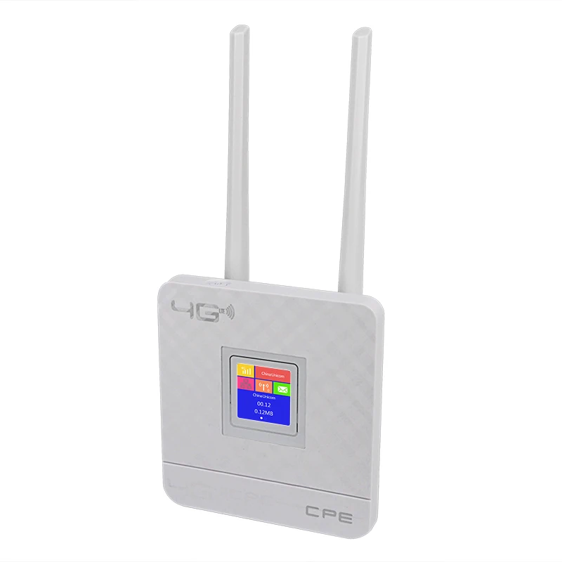 Разблокированный маршрутизатор Yeacomm CPE903 4G LTE wifi WAN/LAN порт две внешние антенны CPE маршрутизатор с слотом для sim-карты
