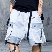 Новые мужские s хип хоп мужские шорты в повседневном стиле свободные рабочие шорты мужские военные Короткие штаны Плюс Размер Уличная карго шорты брюки мужские