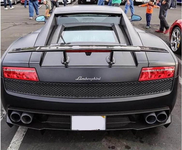 Карбоновый Автомобильный задний крыло багажника спойлер для Lamborghini Gallardo LP550 LP560 LP570 2003- GT стиль