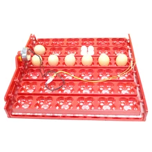 Bandeja de incubadores para ovos 36 ovos/144, bandeja para aves, 1/240 rpm ou 2.5 r/min, patos e porcos outros pássaros papagaio codornas