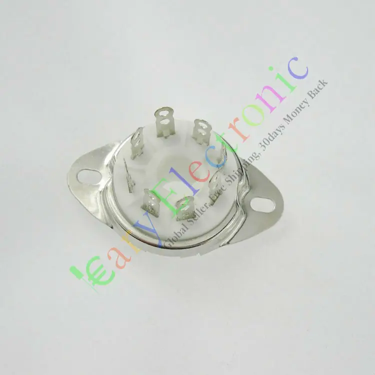 Опт и розница 4 шт 8 PIN керамика вакуумные трубки розетки SAVER ДЛЯ KT88 6550 EL34 аудио amps