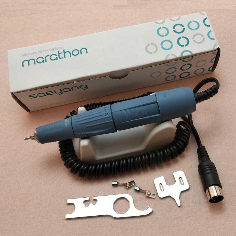 Saeyang Marathon SDE-SH37L M45 45000 об/мин файл полировщик ногтей художественная ручка для