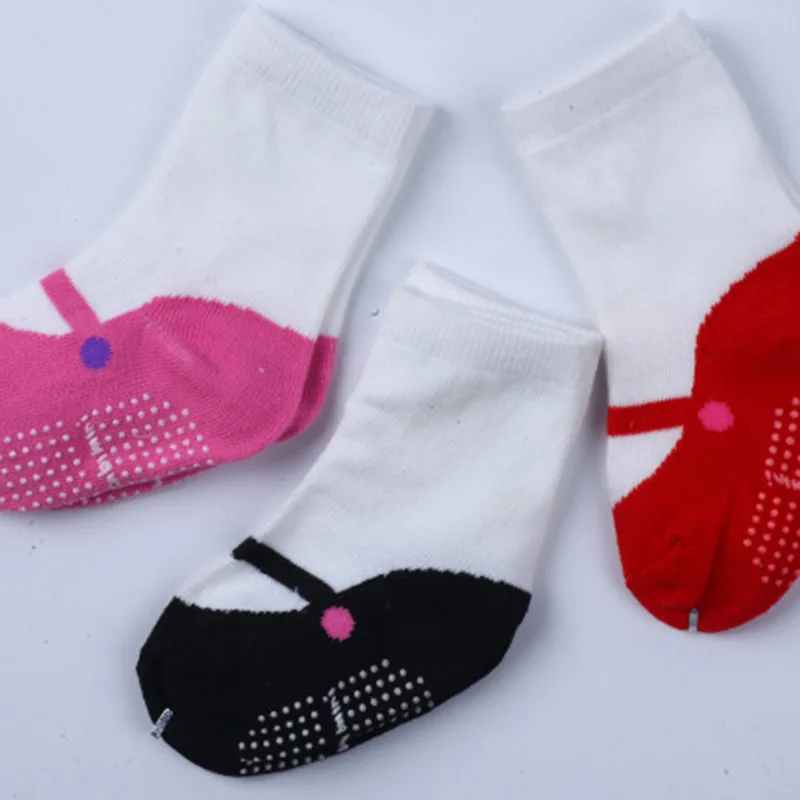 Носки для новорожденных; calcetines; летние носки для мальчиков и девочек; милые Нескользящие носки для маленьких детей