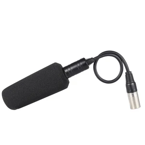 Image 2 - Andoer Video opname Interview Stereo Condensator Unidirectionele Microfoon Mic voor Sony Panosonic Camcorder    XLR Interface