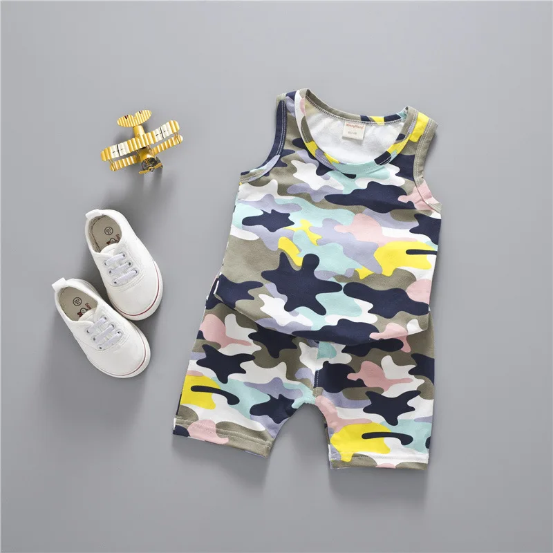 

Summer Kids Clothes Sets Short Sleeve Boy T-shirt Pants Suit Clothing Set Newborn Sport Suits Children Baby Boy Clothes