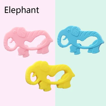 

Baby turtle Teether Teether 1PC Silicone Lovely Animals Shape Training Tooth Massager Teething Pacifier chain BPA Free Nursing