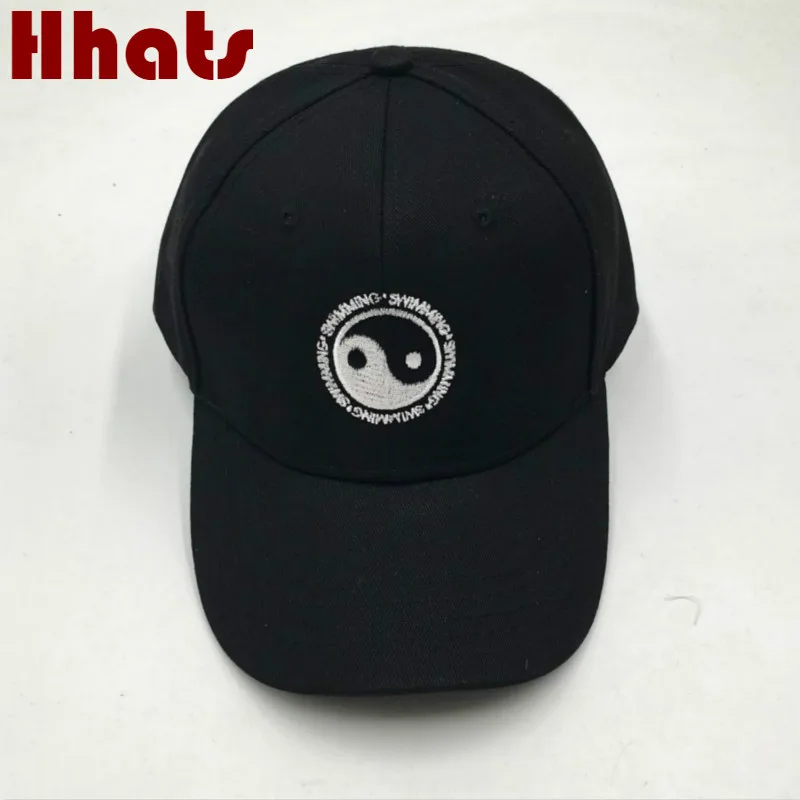 

Embroidery Mac Miller Baseball Cap For Men Cotton Yin and Yang Snapback Hip Hop Dad Hat Black Vintage Kpop Male Hat Trucker Cap