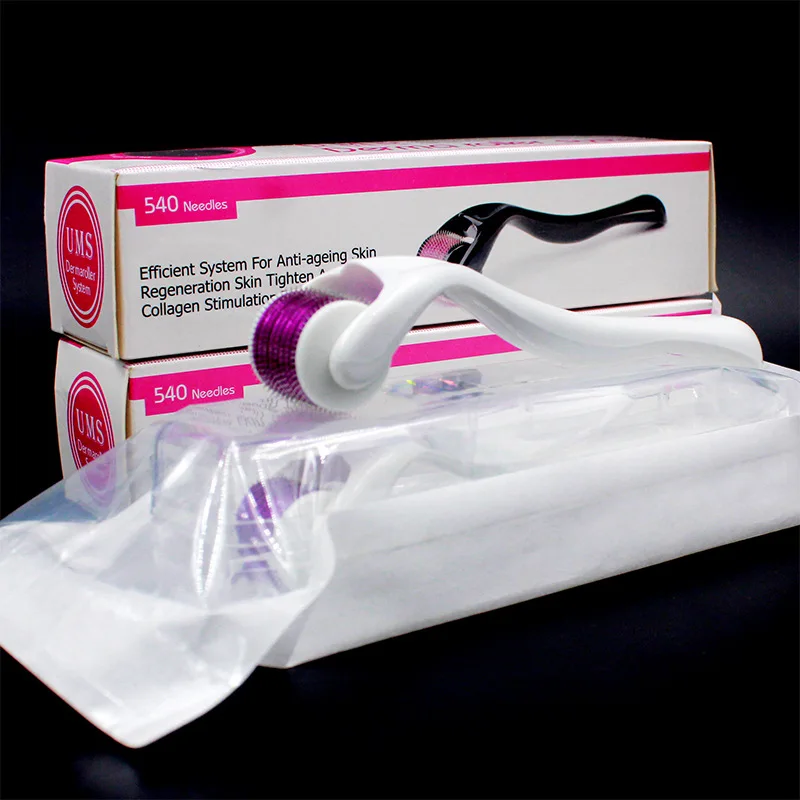 Микро титановые иглы DRS 540 derma roller mezoroller microneedle dr pen машина для ухода за кожей и