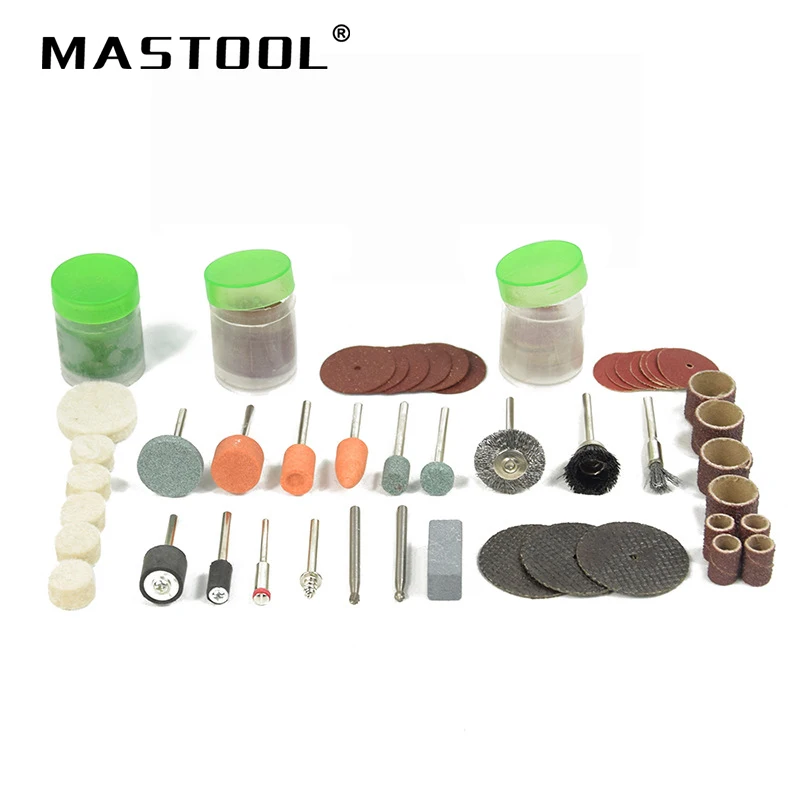 Electric Grinding Accessories 100 PCS Polished Grinding Set Contains A Variety of Electric