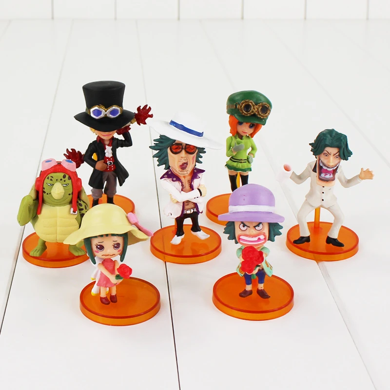 フィルムゴールドルフィサボコアラワンピースアクションフィギュア Pvc コレクションおもちゃクリスマスギフト 7 ピース ロット One Piece One Piece Action Figureaction Figure Pvc Aliexpress