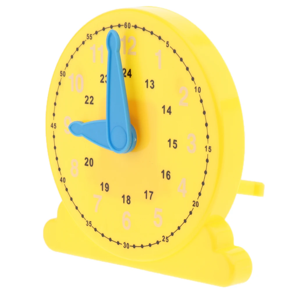  Children Teaching Clock Educational Learning Time & Number Puzzles - Kids School Classroom Teachers Supplies