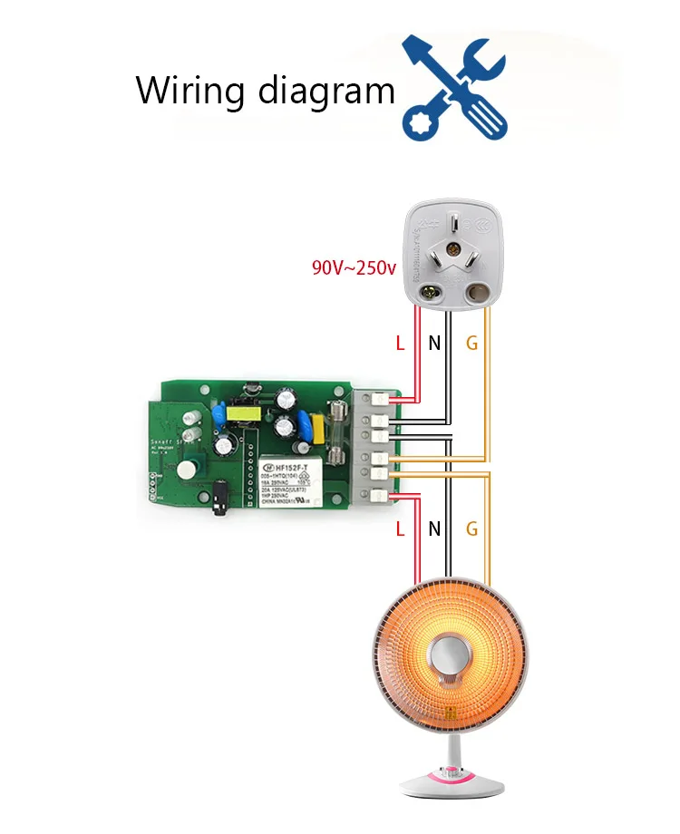 Sonoff TH 10A/16A Smart Wifi Switch Controller with Temperature Sensor Waterproof Humidity Home Automation with Alexa