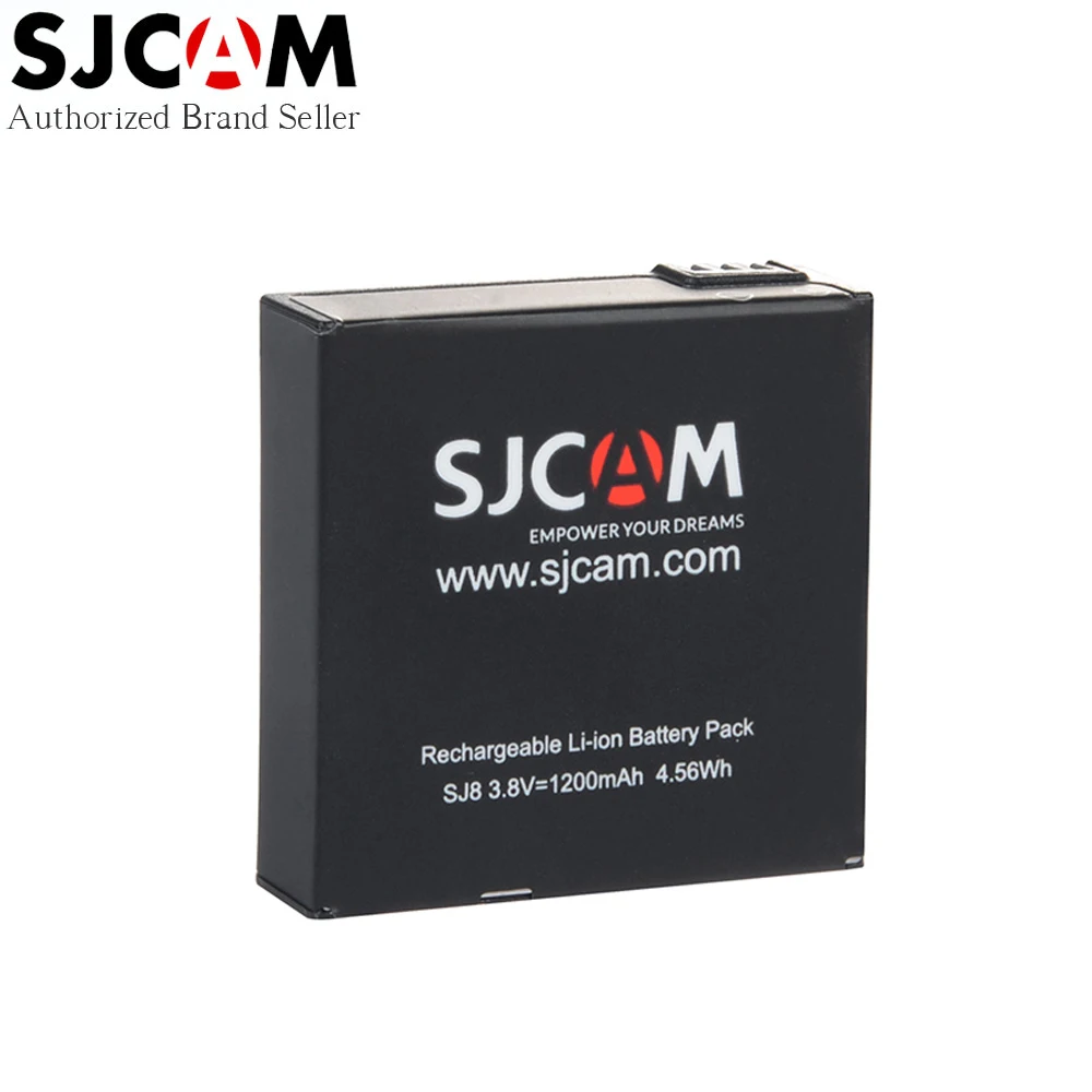 

SJCAM SJ8 1200mAh Rechargeable Li-ion Battery for SJ8 Series Sports Action Camera SJ8 PRO 4K SJ8 PLUS SJ8 AIR WIFI 1080P