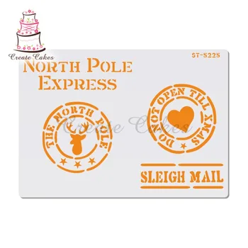 

Postmark Stencils For Walls Painting Scrapbooking Stamp Album Decorative Embossing DIY Craft Paper Card Flower Template