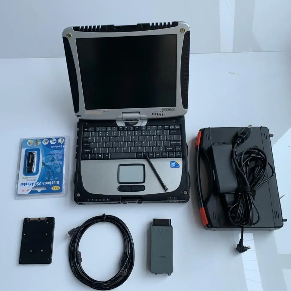  Beste preis CF19 laptop mit 1 tb ssd win7 für mb star c4 diagnose werkzeug und vas5054 obd2 scanner