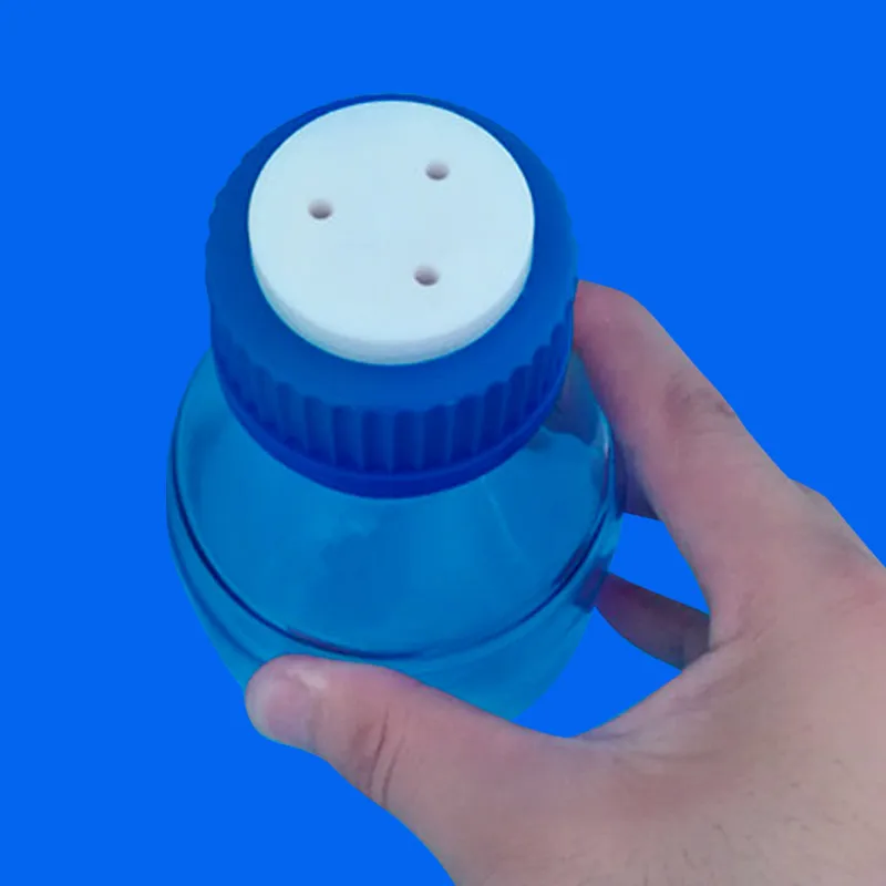 Bottle cap for liquid chromatograph Laboratory liquid chromatography phase mobile cap