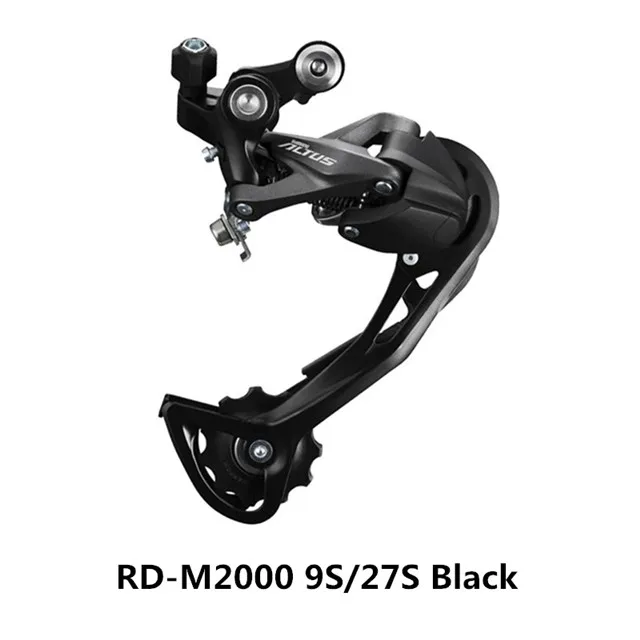 Задний переключатель SHIMANO ACERA RD-M2000 черный/RD-M3000 серебристый задний циферблат горный велосипед 9/27 задний переключатель скорости M390