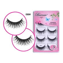 50 пар Buenas 088 Толстые Накладные 3d ресниц Длинные Накладные ресницы вечерние сцены и вечеринок применение расширения profestional поддельные