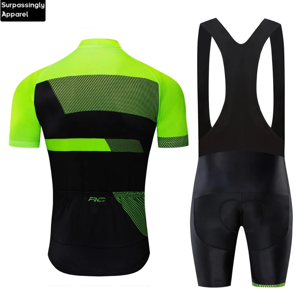 2019 الصيف UCI سباق فريق الرجال الدراجات جيرسي 12D الدراجة قصيرة دعوى فلوو الأخضر الدراجات Cothing روبا Ciclismo MTB الدراجة في Culotte مجموعة
