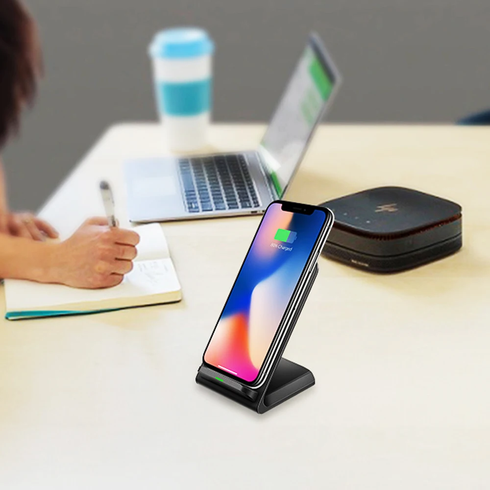 

Wireless Charger for Motorola P30 Fast Charging Dock Stand Desk for Moto 1s G7 Plus Power Z3 Play Z4 Force QI Wireless Chargers