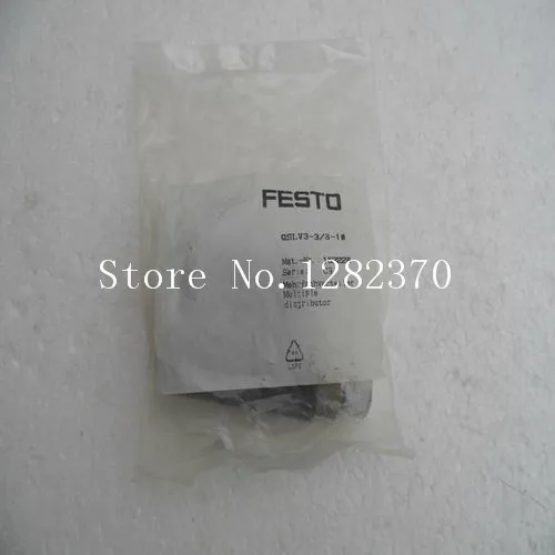 

[SA] New original authentic special sales FESTO gas fitting QSLV3-3 / 8-10 spot 153228 --5pcs/lot
