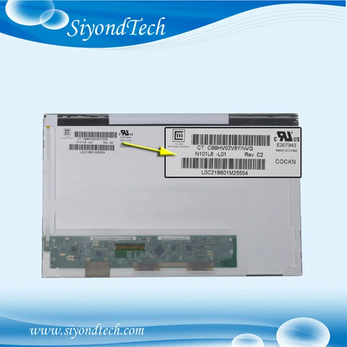 N101L6-L01 Laptop LCD Screen