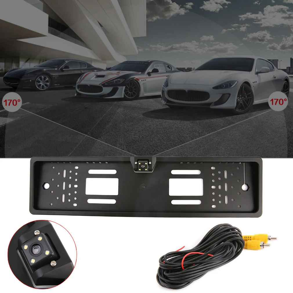 

Professional Auto Car European License Plate Frame Camera For View Parking