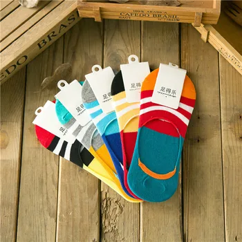 

ZDL-194 Invisible Sock Slippers Shallow Mouth Funny Casual Work Cotton For Women Ankle Socks 10 pairs