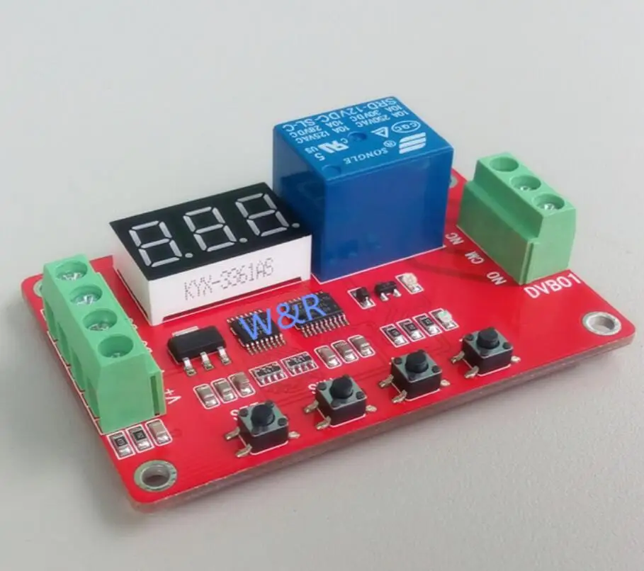 

quality 12V DVB01 Digital window voltage comparator voltage measurement discharge over-voltage overrun protection module