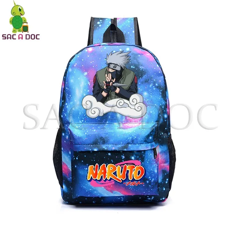 

Naruto Akatsuki Galaxy Space Backpack Laptop Backpack for Teenage Boys Girls Casual Travel Rucksack Children School Bags