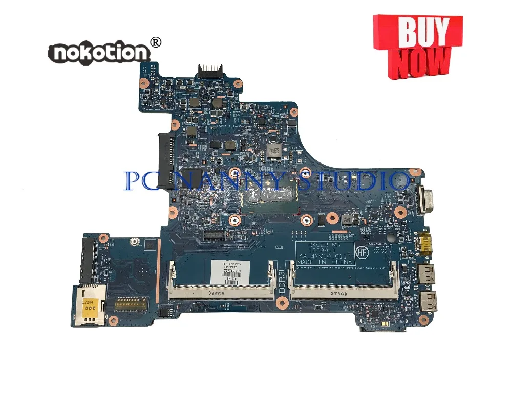 discounted PCNANNY 727769-001 for HP Probook 430 G1 laptop motherboard I3-4010U 48.4YV10.01N 727769-601 tested