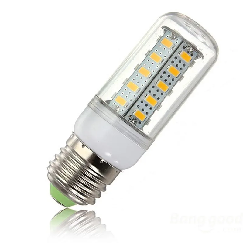 E27 15 Вт 48LED SMD5730 Светодиодные лампы 220 В 230 В 240 В светодиодные фонари теплый белый холодный белый Светодиодный кукуруза лампы светодиодные