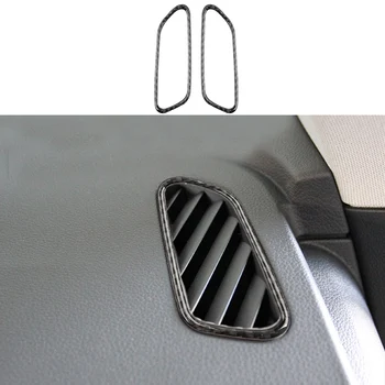 

100% Carbon Fiber Front Upper Air Outlet Vent Frame Cover Trim For Audi Q7 17-18
