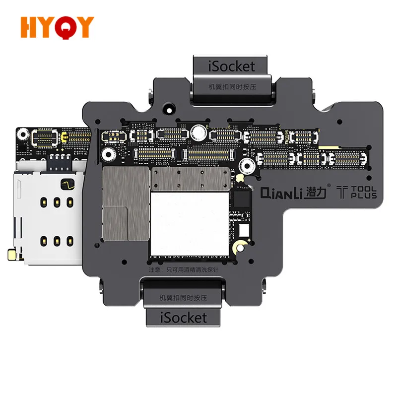 

Original QIANLI iSocket Tester for IPHONE X XS XSMAX Test Fixture for Laminated Function of Motherboard