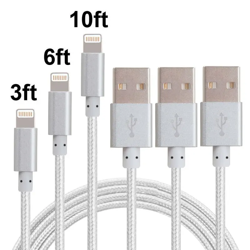 For iPhone Cable for iPhone5/iPhone5S/ iPhone6 / 6s/iPhone6s Plus Charger Ios iPhone6s Data | Мобильные телефоны и