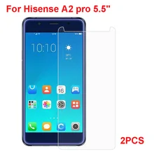 Для Hisense A2 Pro закаленное стекло 9H 2.5D Премиум Защитная пленка для переднего экрана для Hisense A2pro 5,5 дюйма 2 шт