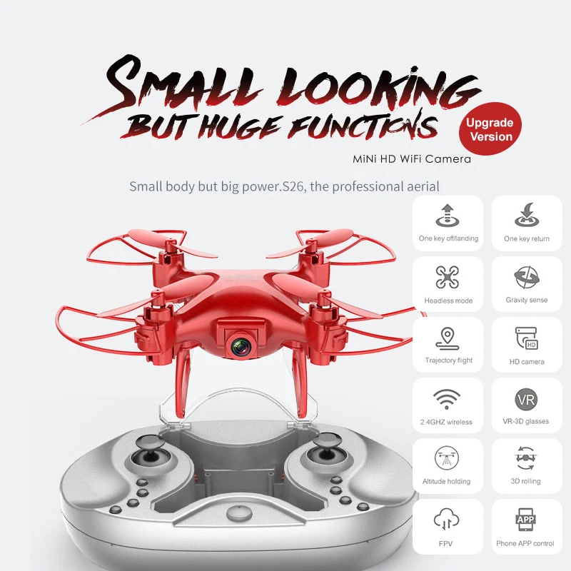 Buy  Intelligent Drone Stable Gimbal Performance Wifi FPV 480P/720P HD Camera 360 Degree Roll with Stora 