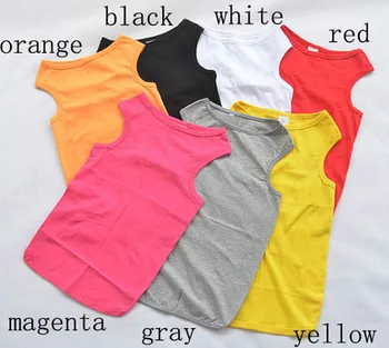 

Wholsale big dog clothes pet dog vest large dogs fashion shirts costume pets products clothing 1pcs Multicolor XS S M L XL