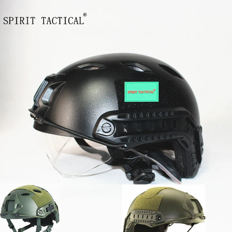 

SPIRIT TACTICAL Lightweight Fast Helmet Jump Helmet Goggles Edition Military Airsoft Helmet Paintball Face Mask Helmet