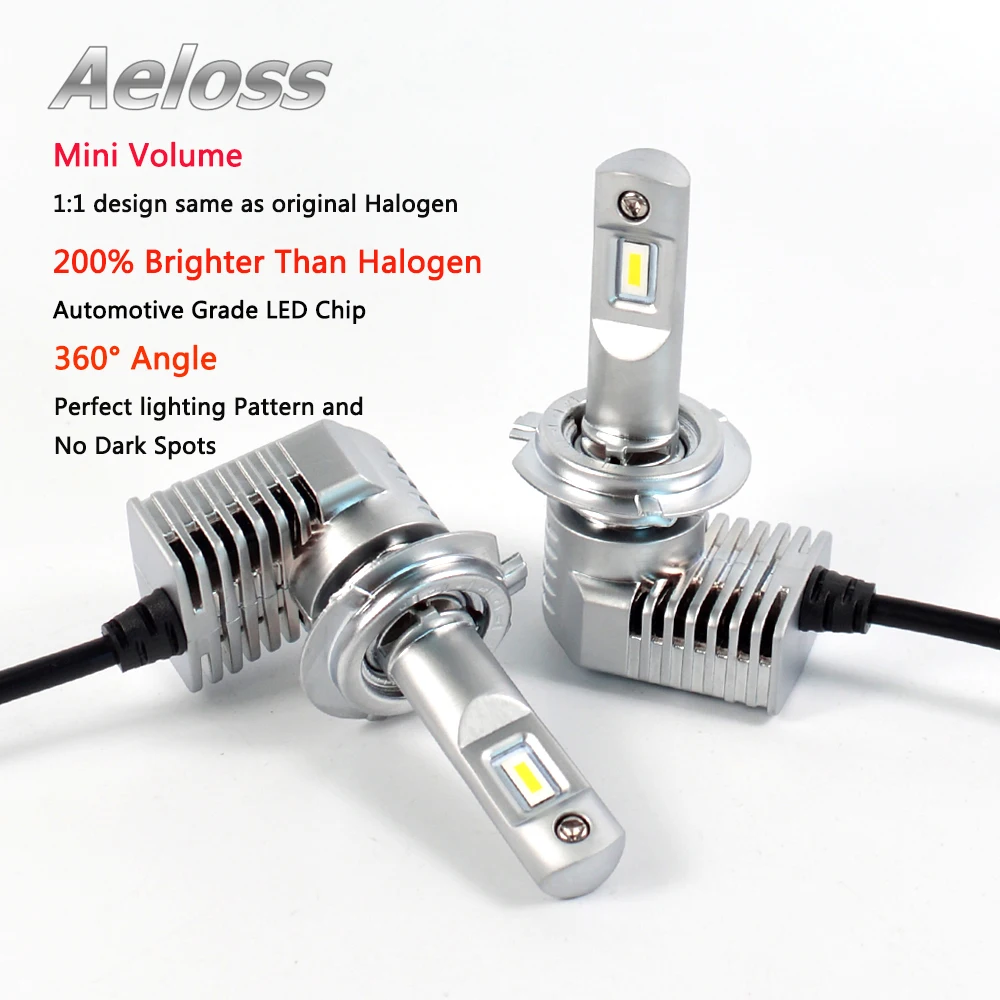 

All in one 1:1 DESIGN H7 Led H4 Car Headlight Bulbs H11 H16JP 9005 HB3/4 9006 9012 PSX24W PSX26W 50W 10400LM 6500K Auto Headlamp